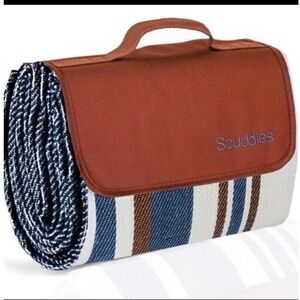 Scuddles XL Waterproof Picnic Blanket Concerts Outdoor‎ Events Portable Foldable